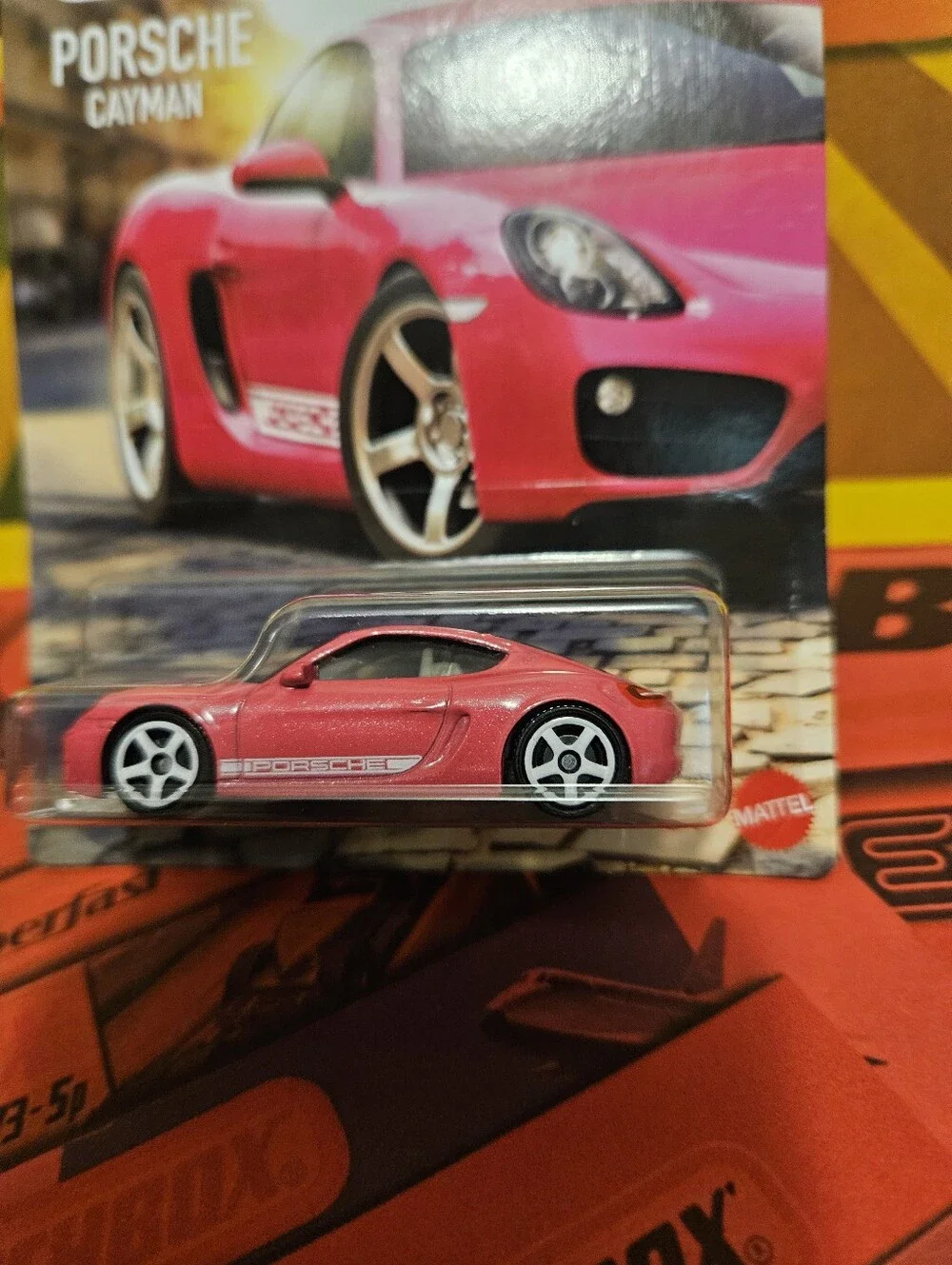 Matchbox Porsche Cayman Hot Pink Collector Car